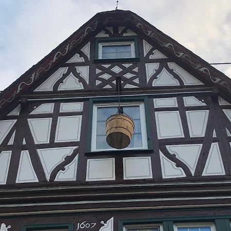 Schoene Ferienwohnung Burgruine Fachwerkhaus Bacharach Kültér fotó