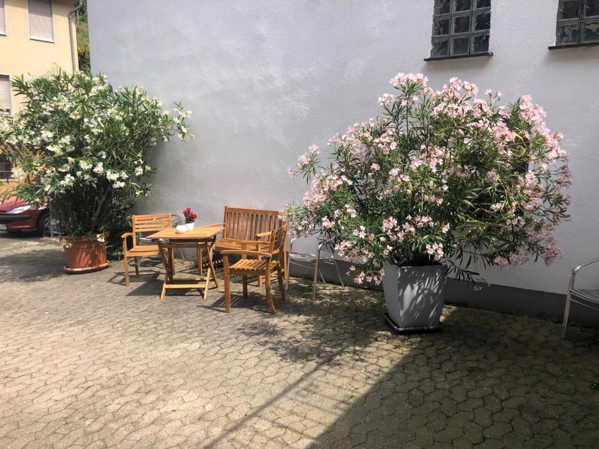 Schoene Ferienwohnung Burgruine Fachwerkhaus Bacharach Kültér fotó