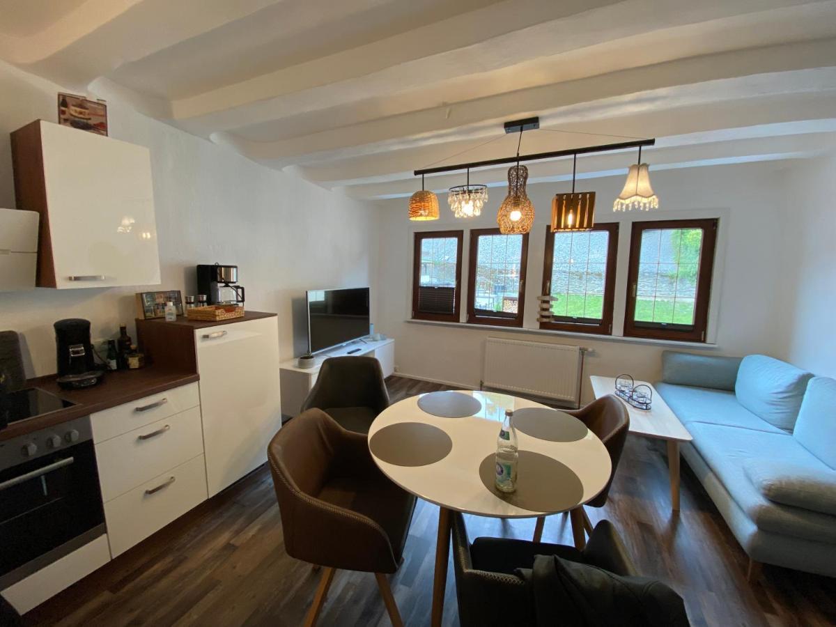 Schoene Ferienwohnung Burgruine Fachwerkhaus Bacharach Kültér fotó