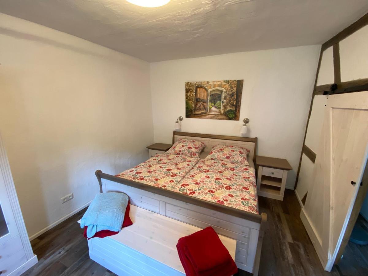 Schoene Ferienwohnung Burgruine Fachwerkhaus Bacharach Kültér fotó