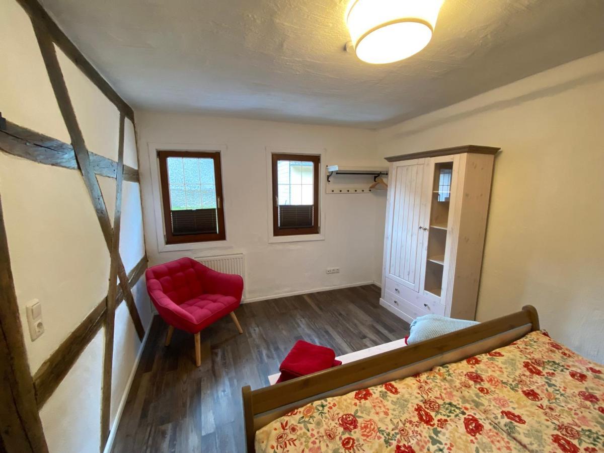 Schoene Ferienwohnung Burgruine Fachwerkhaus Bacharach Kültér fotó